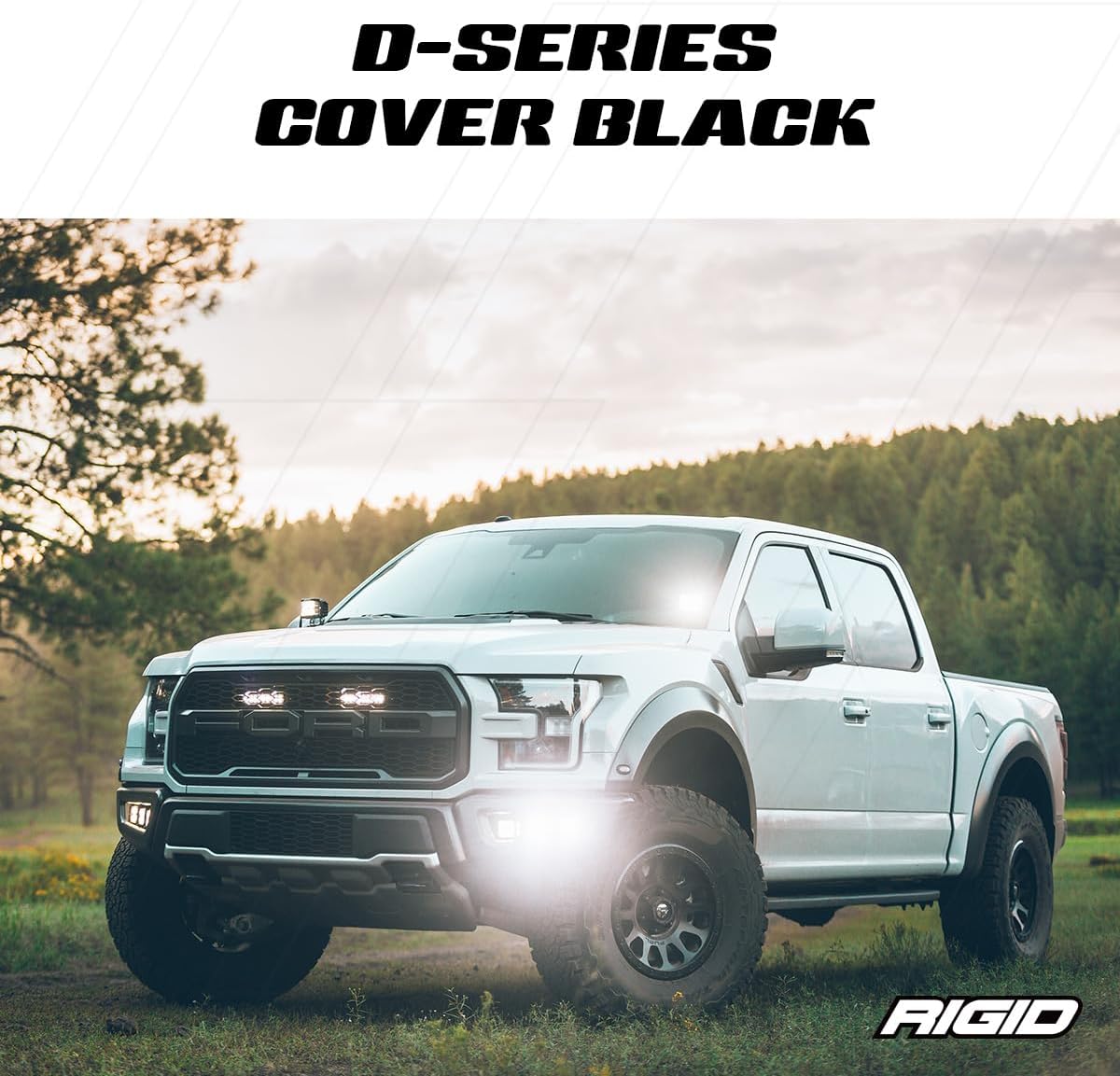 RIGID Industries D-Series Lens Cover - Black