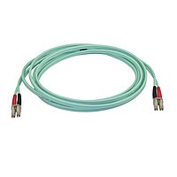 StarTech.com OM4 LC/UPC Duplex Multimode Fiber Optic Cable (50/125, LSZH)
