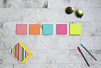 Post-it Notes, 3 in x 3 in., 18 Sticky Notes Pads, 100 Sheets per Pad, Poptimistic Collection