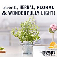 Mrs. Meyers Clean Day Liquid Hand Soap, Lemon Scent, 12.5 Oz, Carton Of 6 Bottles