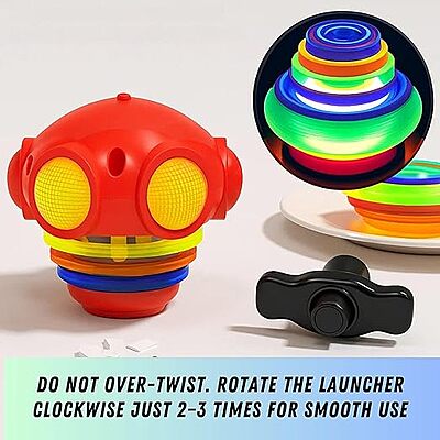 Spinning Top Gyro Magic Lattoo with LED lights & Music