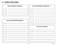 Scholastic Daily Plan Book For Preschool, 2nd Edition, 12in x 9 1/2in, Pink