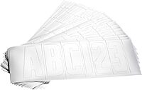 ATTWOOD 148-Piece Waterproof 3" Vinyl Boating Letter & Number Kit