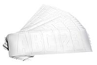 ATTWOOD 148-Piece Waterproof 3" Vinyl Boating Letter & Number Kit