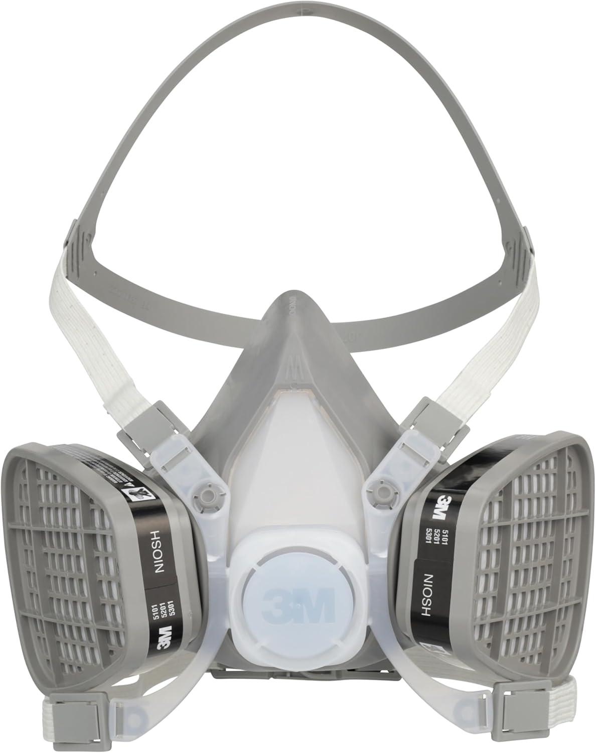 3M Half Facepiece Disposable Respirator, Organic Vapor, NIOSH Approved, Lightweight, Pre-assembled