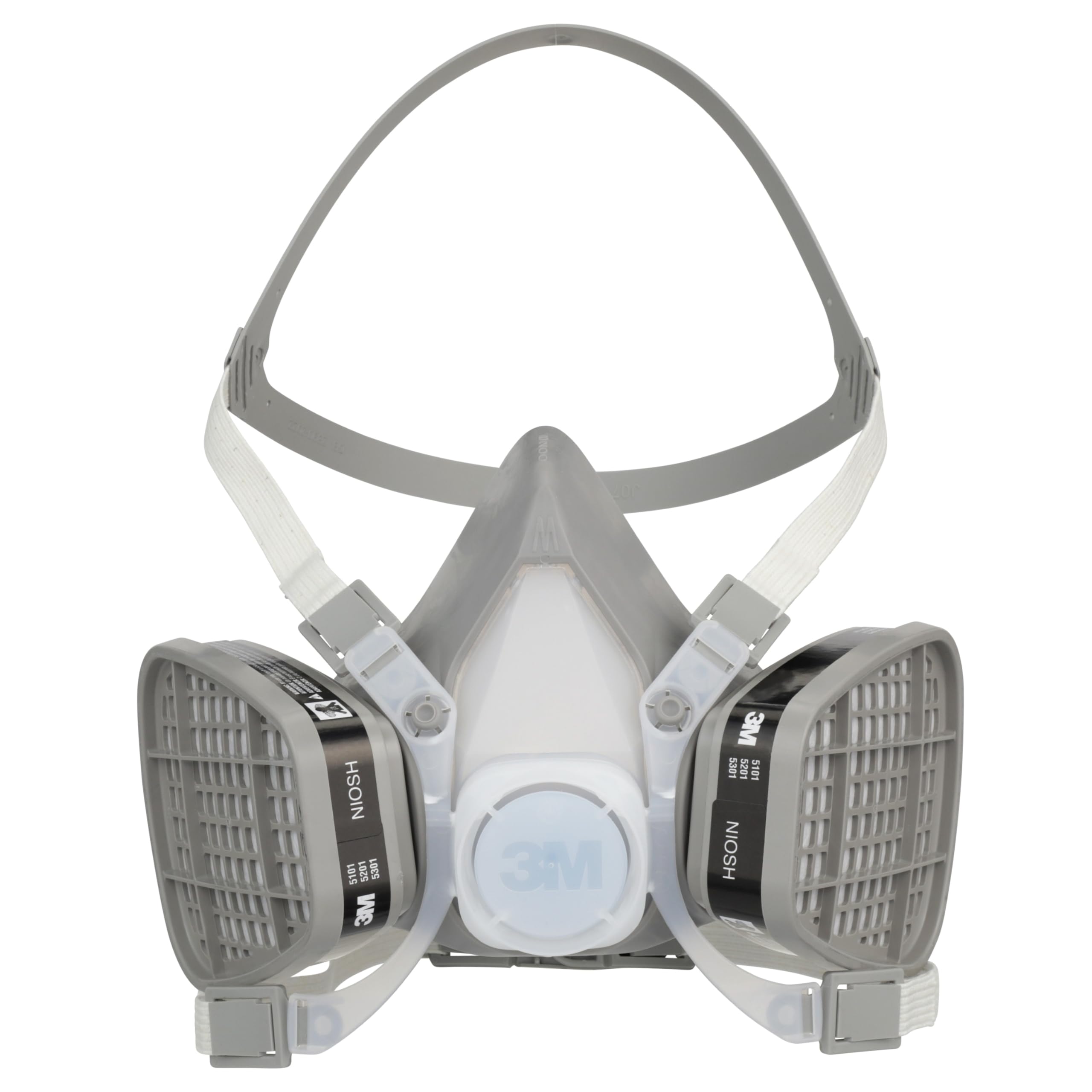 3M Half Facepiece Disposable Respirator, Organic Vapor, NIOSH Approved, Lightweight, Pre-assembled