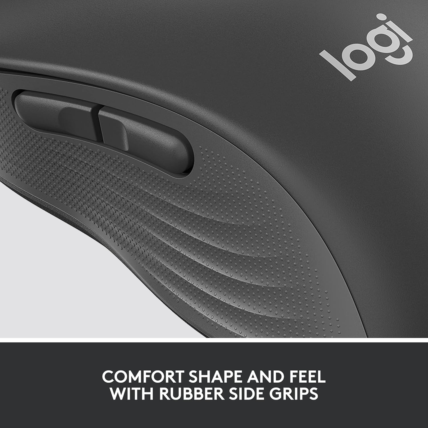 Logitech Signature M650 for Business Wireless Mouse, for Small to Medium Sized Hands, Logi Bolt, Bluetooth