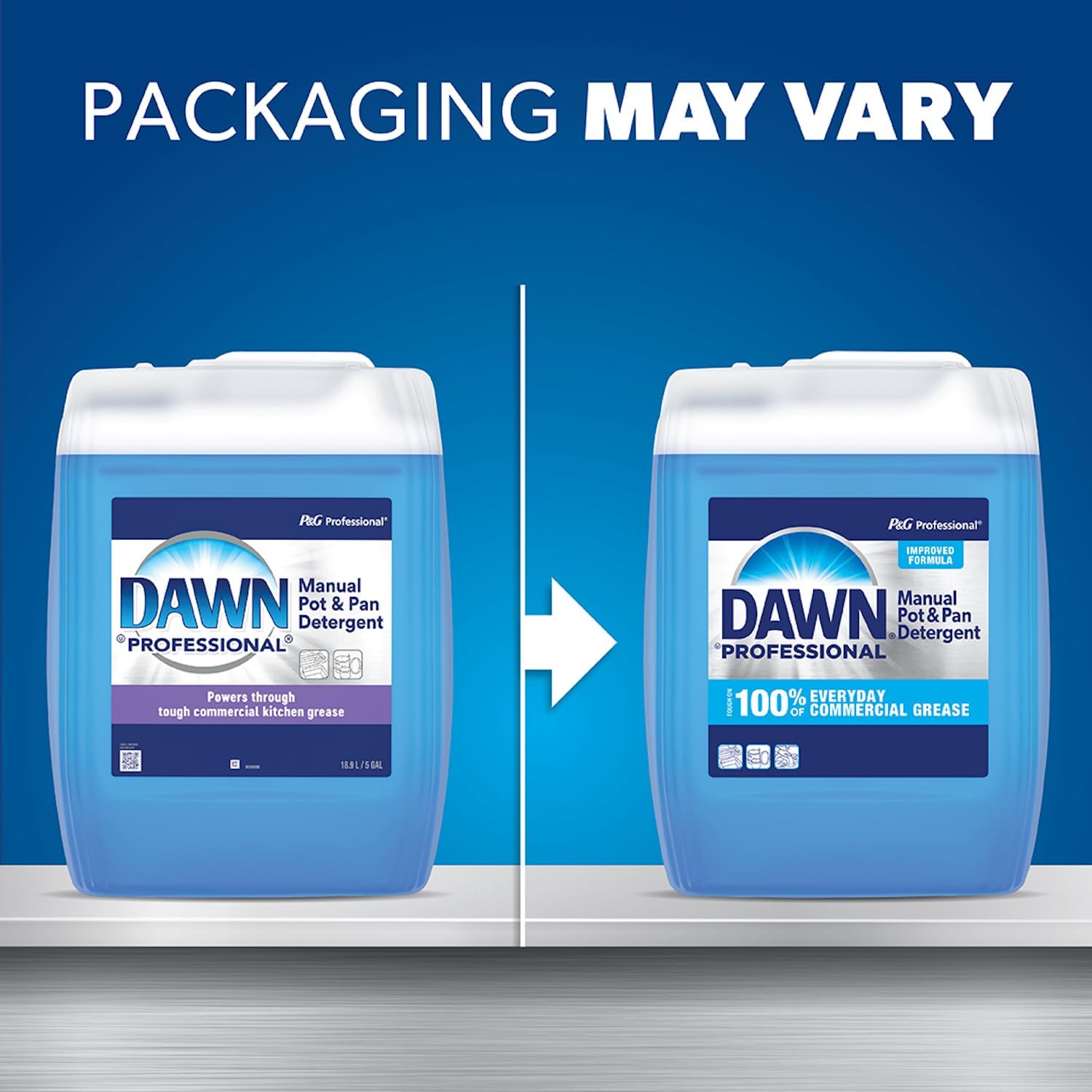 DAWN Professional Manual Pot and Pan Detergent, Regular Scent