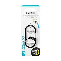 Nite Ize G-Series Dual Chamber Stainless Steel Carabiner