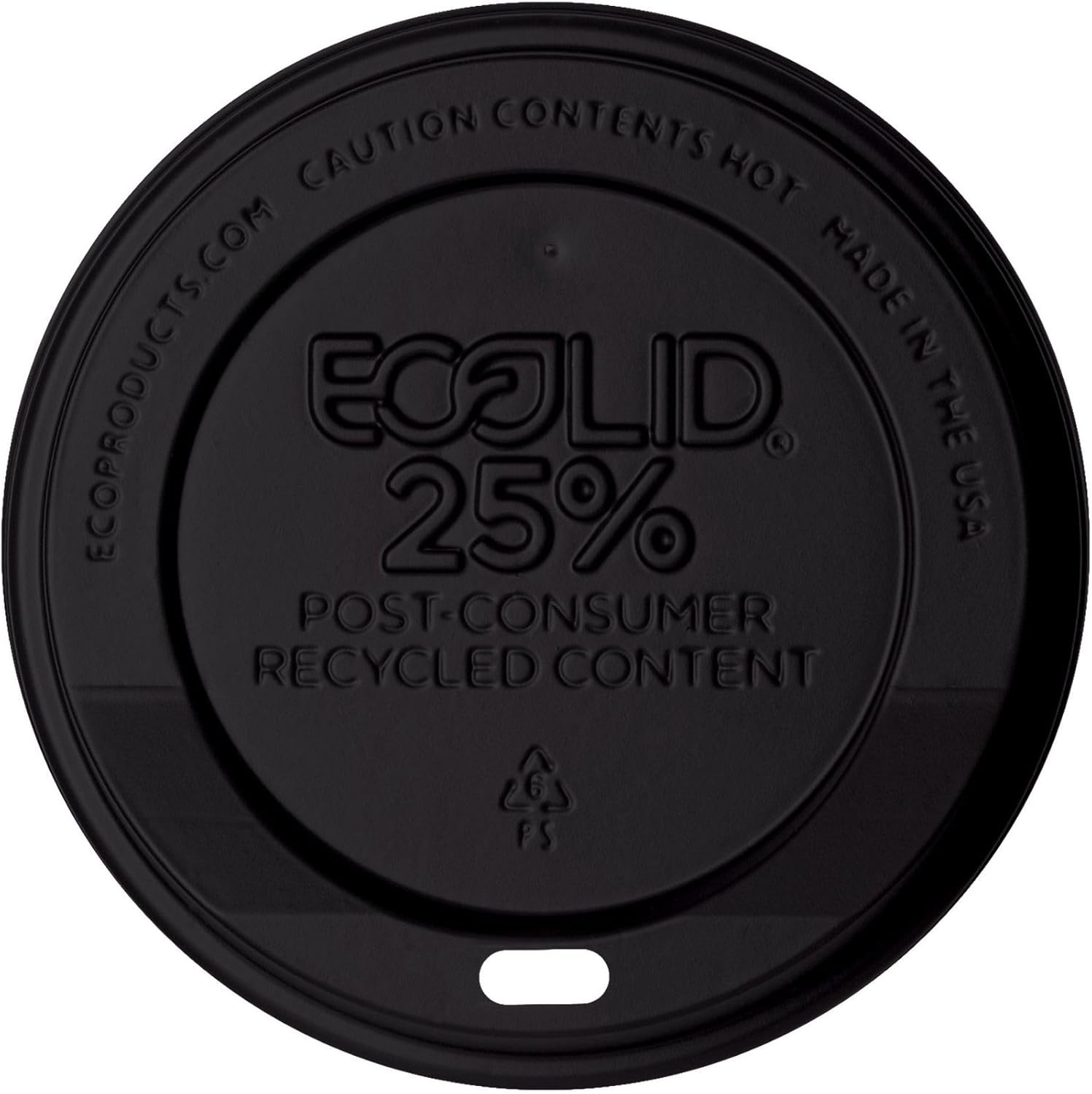 Eco-Products EcoLid Hot Cup Lids, Fits 10-20 oz