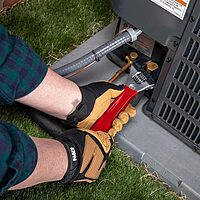 Klein Tools D507-12 Adjustable Drive Wrench, Forged with Extra Capacity Jaw and High Polish Chrome Finish