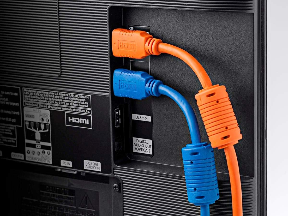 Monoprice 4K High Speed HDMI Cable - HDMI 2.0, 4K@60Hz, HDR, HDR10, Dolby Vision, 18Gbps, YUV 4:4:4, 28AWG - 6 Feet, Black