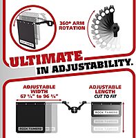 ROCK TAMERS Cruiser Accessories 2.5" Center Hub, Matte Black (Forged)