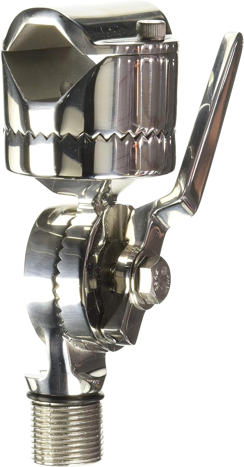 Shakespeare 4188-SL Rail Mount Ratchet Mount for 1" to 1.5" Rails