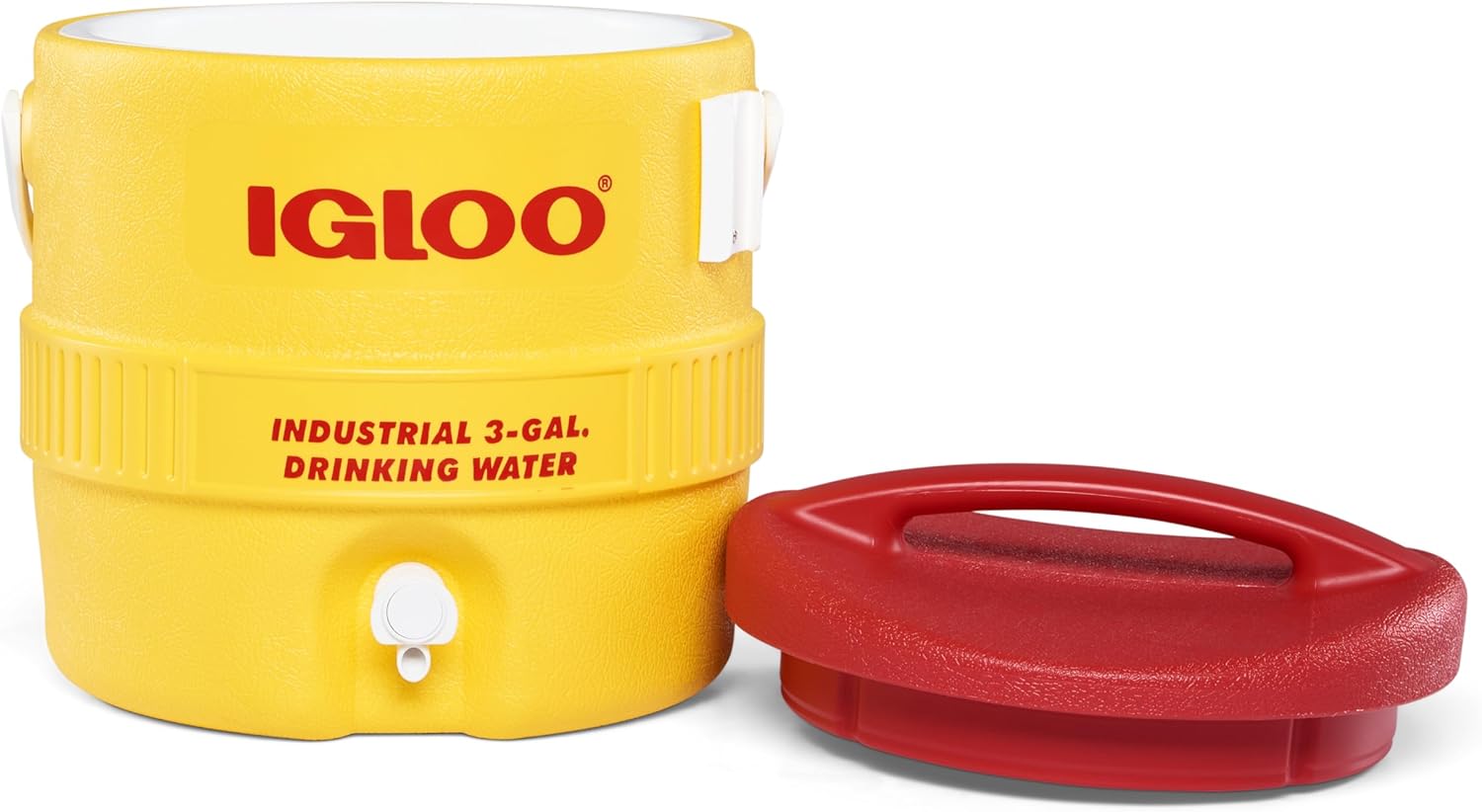 Igloo 385-431 400 Series Coolers, 3 gal, Red/Yellow