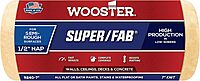 Wooster Brush Super/Fab Roller Cover, 1/2-Inch Nap