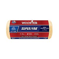 Wooster Brush Super/Fab Roller Cover, 1/2-Inch Nap