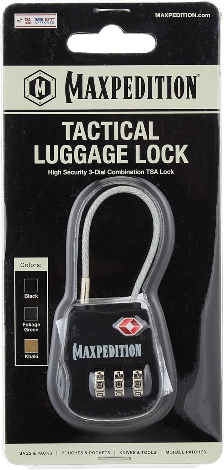 MAXPEDITION Gear Tactical Luggage Lock