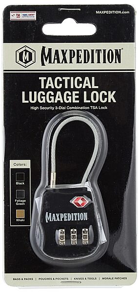 MAXPEDITION Gear Tactical Luggage Lock