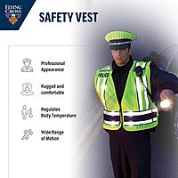 FLYING CROSS Pro Series Hi-Vis Reflective Safety Vest