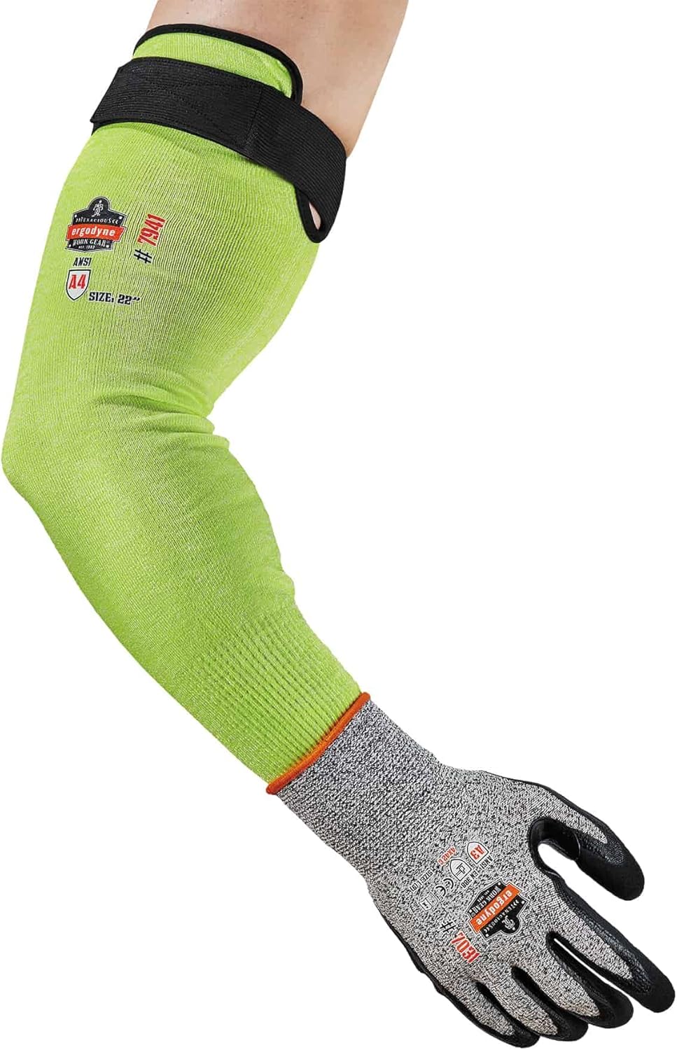 Ergodyne ProFlex 7941 Cut-Resistant Arm Sleeve, Pair