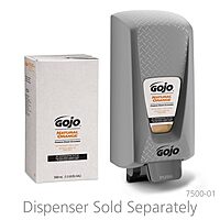 GOJO NATURAL ORANGE Pumice Hand Cleaner, 5000 mL Quick Acting Lotion Hand Cleaner Refill PRO TDX Dispenser (Pack of 2) - 7556-02 Orange Citrus 169.07 Fl Oz (Pack of 2)