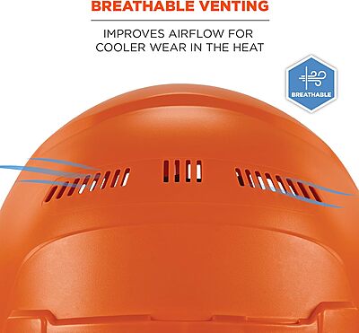 Ergodyne Skullerz 8966 Lightweight Cap-Style Vented Hard Hat - Type 1, Class C
