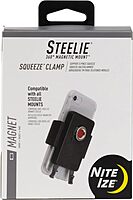 Nite Ize Steelie Squeeze Clamp - Magnetic Cell Phone Holder for Dashboards