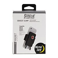 Nite Ize Steelie Squeeze Clamp - Magnetic Cell Phone Holder for Dashboards