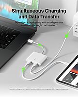 Belkin USB C Splitter - Dual Port Hub - 1 x USB-C 3.2 Gen2 Port & 1 x 100W PD Port