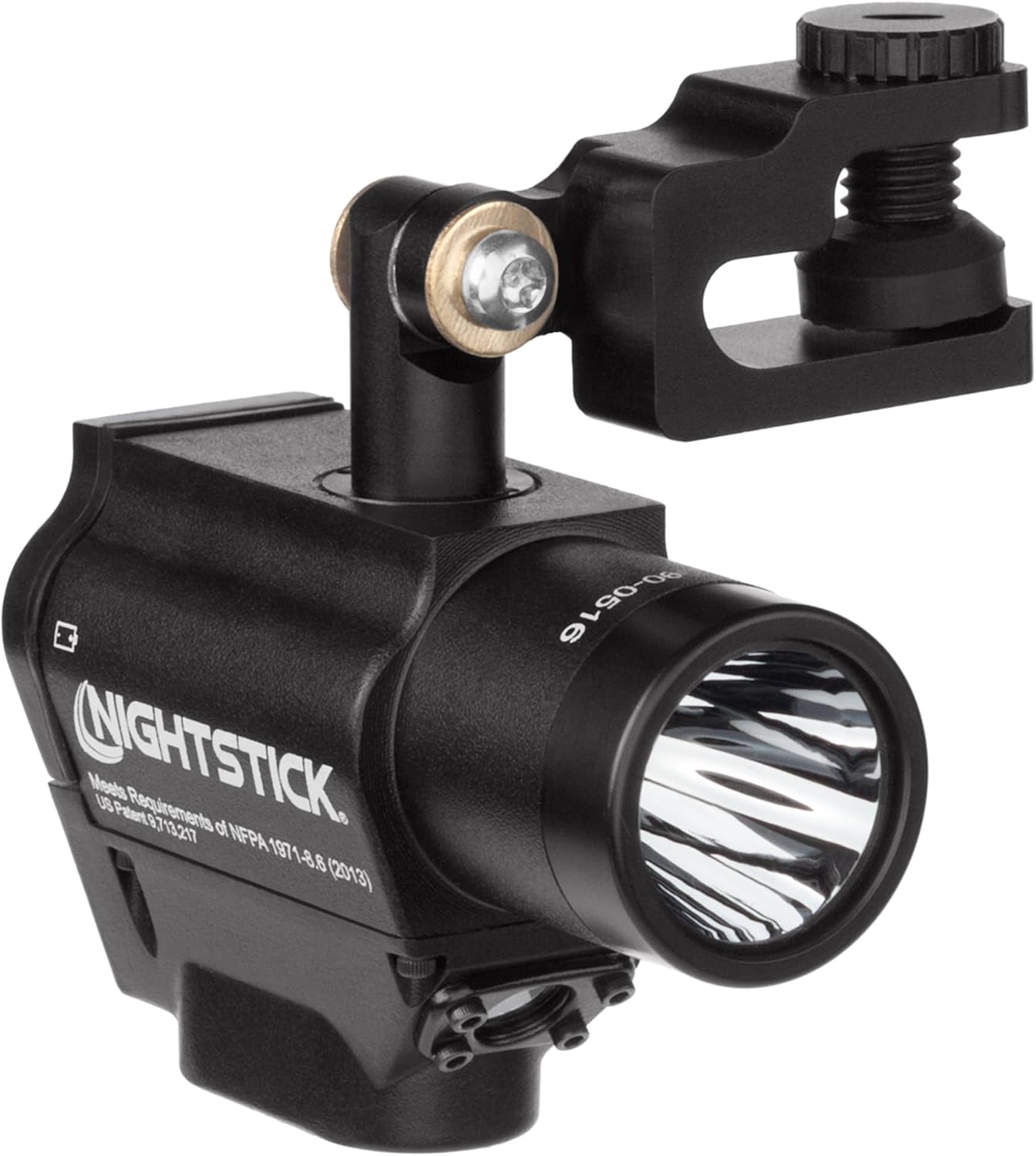 Nightstick NSP-4650B Helmet Mounted Multi-Function Led Dual-Light Flashlight, One Size, Black