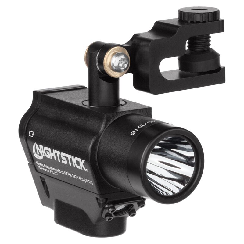 Nightstick NSP-4650B Helmet Mounted Multi-Function Led Dual-Light Flashlight, One Size, Black