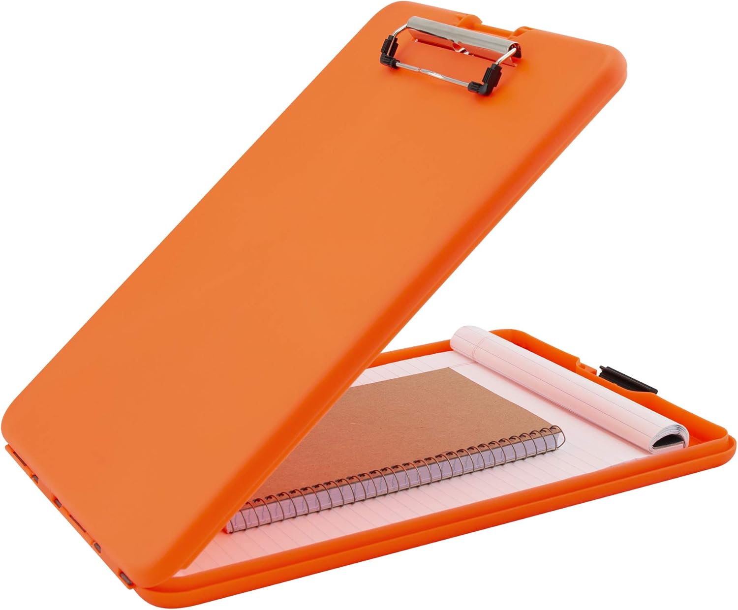SAUNDERS SlimMate Letter-Size Plastic Storage Clipboard with Low-Profile Clip