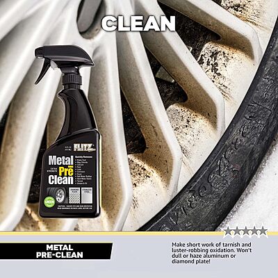 FLITZ Metal Pre-Clean - All Metals Cleaner & Rust Remover