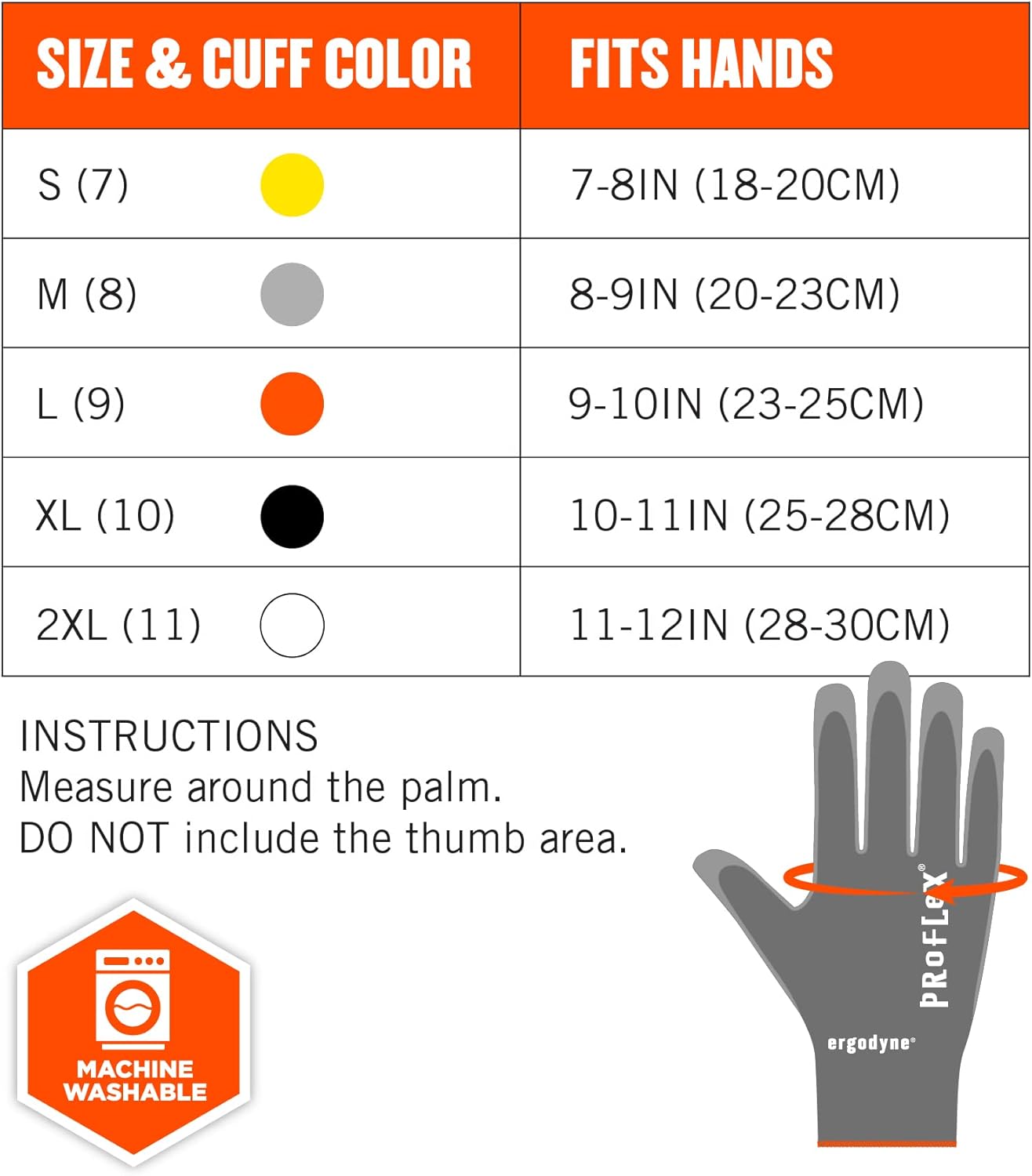 Ergodyne ProFlex 7044 PU-Coated Cut-Resistant Gloves