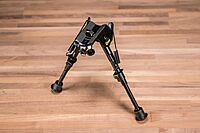 CALDWELL XLA Fixed Bipod with Adjustable Notched Legs and Padded Base
