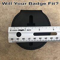 Belt Clip Badge Holder (Round, One Size)