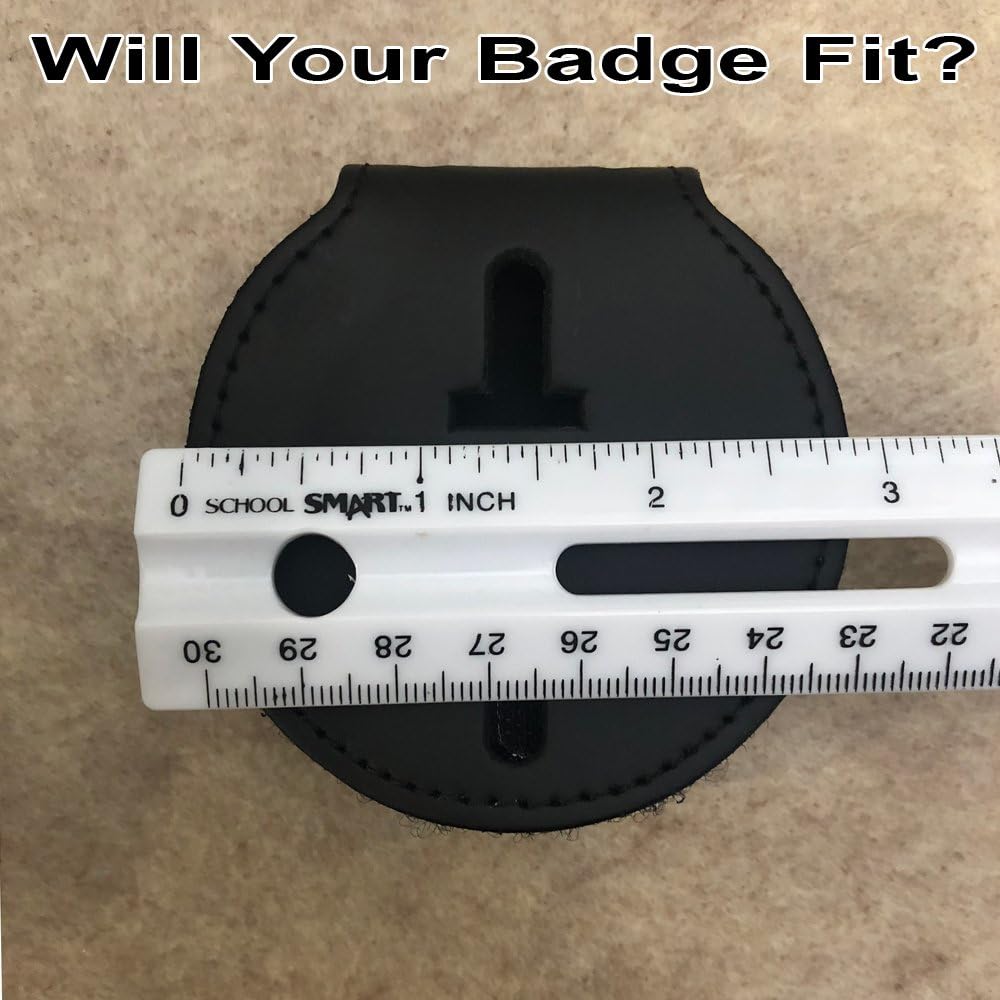 Belt Clip Badge Holder (Round, One Size)