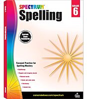 Spectrum Spelling Workbook Grade 6, Ages 11 to 12, Grade 6 Spelling, Handwriting Practice with 6th Grade Spelling Root Words