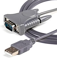 StarTech.com USB to Serial Adapter - 3 ft / 1m - with DB9 to DB25 Pin Adapter - Prolific PL-2303 - USB to RS232 Adapter Cable