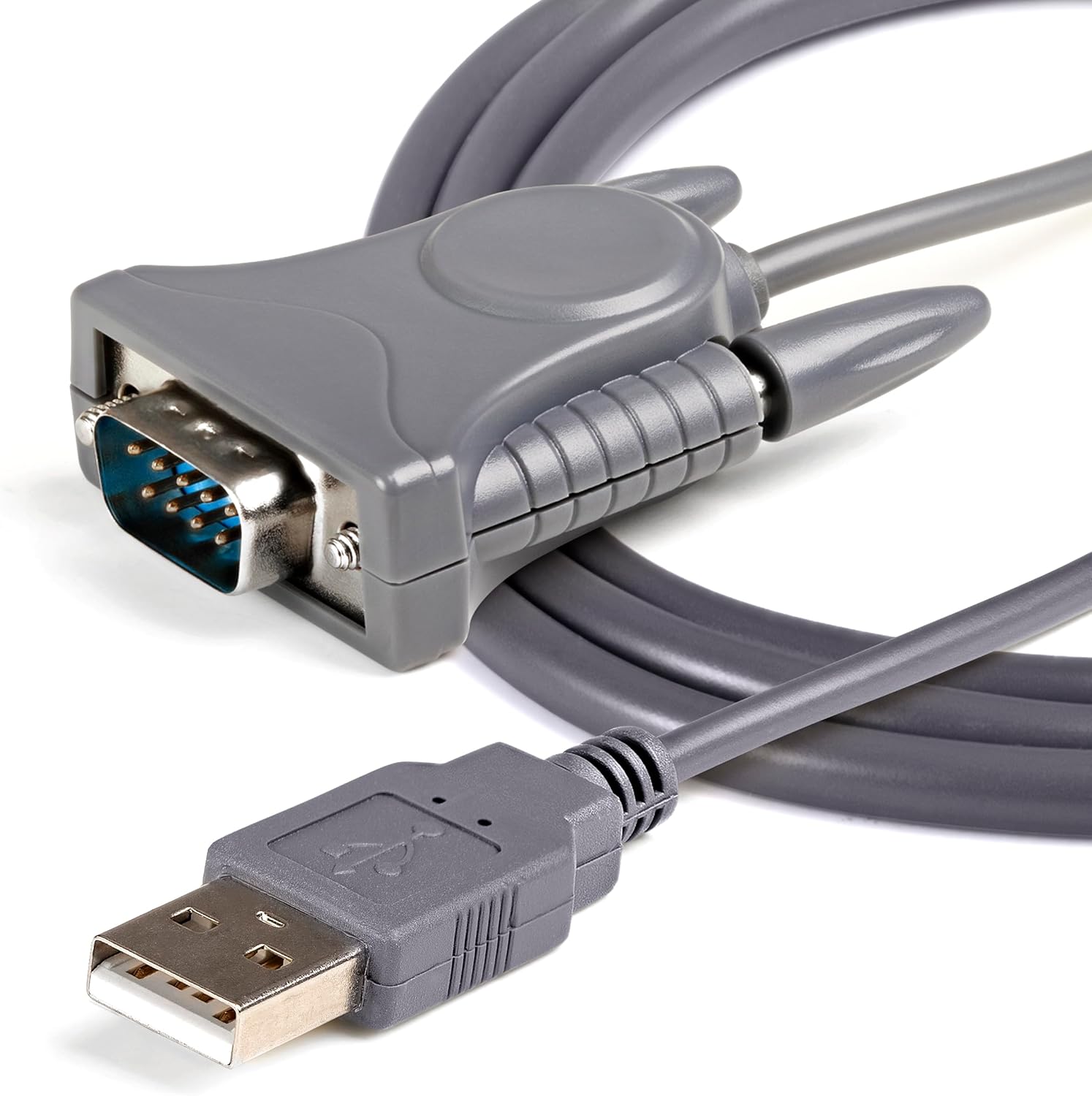 StarTech.com USB to Serial Adapter - 3 ft / 1m - with DB9 to DB25 Pin Adapter - Prolific PL-2303 - USB to RS232 Adapter Cable