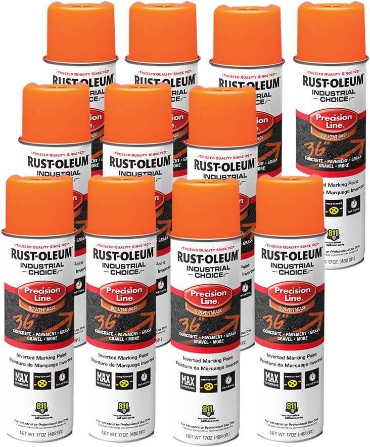 Rust-Oleum Industrial Choice M1600/M1800 Precision Line Inverted Marking Paint