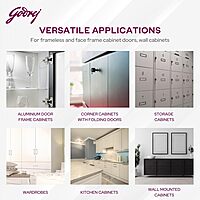 Clip On 3D Soft Close Cabinet Hinge- Full Overlay 4 Hole