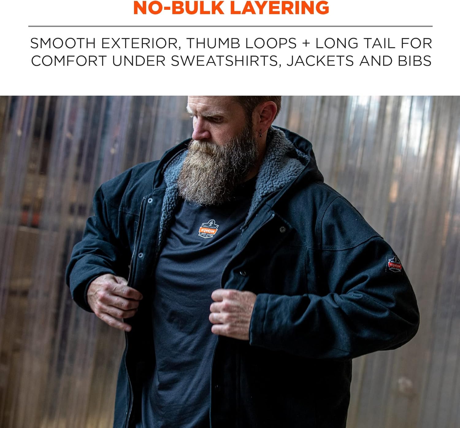 Ergodyne N-Ferno 6435 Thermal Long Sleeve Base Layer Shirt