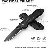 BENCHMADE Triage 917 Tactical Rescue Knife