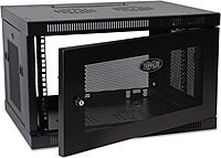 Tripp Lite 6U Wall Mount Rack Enclosure Server Cabinet, 16.5" Deep, Switch-Depth (SRW6U), Black