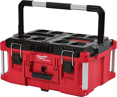 Milwaukee Electric Tool 48-22-8425 Pack out, Large Tool Box, Red