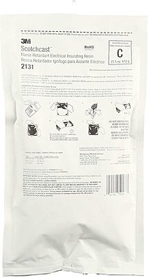3M SCOTCHCAST FLAME-RETARDANT COMPOUND 2131C, 612 GRAMS OZ, 10 /CASE