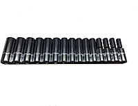 PROTO J54207 15-Piece 1/2" Drive Metric Deep Socket Set (10-24mm)