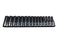 PROTO J54207 15-Piece 1/2" Drive Metric Deep Socket Set (10-24mm)